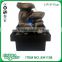 Ancient rhyme flow resin crafts humidifier water fountain located tabletop ornaments small waterwheel crock 2
