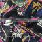 High Quality Enchanting Floral Printed Silk Georgette Fabric for One Piece Dress
