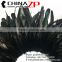 CHINAZP Best Selling Chicken Plume Wholesale Natural Black Half Bronze Rooster Schlappen Feathers Strung