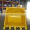 Customized PC60-7 Small Excavator Bucket, PC60 Excavator Wearable 0.28-0.37M3 Capacity bucket for sale