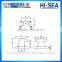 Marine Mooring T-Head Dock Bollard