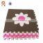 ISO9001 approved factory floor flower design soft mat