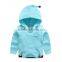 100% cotton kiids hoodie custom girls kids winter jacket wholesale children's boutique clothing fleece jackets bulk