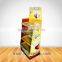 Customized cardboard chocolate bar display