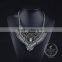 high quality vintage rhinestone chunky statement necklace tin alloy fashion women pendant necklace 6390090