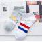 men custom embroidered socks factory 100 polyester socks