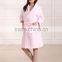 lady pink wool bathrobe china