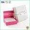 Luxury Custom Printed Matte Jewelry box with carrier bag , Hot selling Jewelry Box