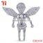 14k gold platng angel wing pendant necklace