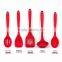 2016 Food Grade BPA Free Kitchen Silicone Cooking Tool Set