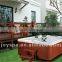 4 sitting and 2 lying balboa hydro massage bathtub with pop up speaker