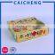 Fancy small clear plastic cardboard paper sweet packaging boxes