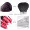 Wholesale make up brush kit with pink PU leather case