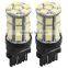 2 T20 3157 Pure White 5050 SMD 27 LED Tail Backup Turn Signal Light Bulb