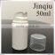wholesale white PP airless bottle/30ml 50ml 100ml 150ml 200ml airless lotion bottle/cosmetic airless pump bottle