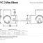 PVC Snap Fitting - 3 Way Furniture grade ID 2in