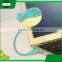 plastic bird eye protection usb rechargeable led study reading desk table touch night light lamp