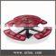 (TB15) Arlau Outdoor Picnic Table, Outdoor Tables and Chairs, Steel Camping Table