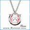 Lovely fragrance essential oil aroma diffuser necklace