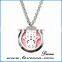 Silver Plating Aroma Aromatherapy Locket Necklace Essential Oils Perfume Pendant