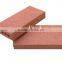 Thin fire brick, mold for interlocking refractory brick