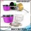 NBRSC Home Nonstick covered Deep Fryer Aluminum Fry Pot and Basket with stainless steel Handle