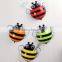 new design bee shaped plastic cartoon toothbrush holder toothpaste holder bathroom set