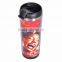 DIY stainless steel travel mug with changeable paper insert