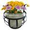 Wholesale easy assembly garden flower shelf hanging pot rack display for flower