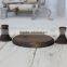 Wedding Decor Rustic White Candle Holder