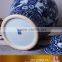 Customized blue and white porcelain hand painted dragon temple ginger Jars