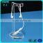 china factory custom high transparent acrylic headphone display stand,acrylic sample stand,headset rack