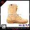 Khaki suede cow leather army tactical military desert boots with zipper for Hunting /Hiking/ Camping
