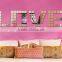 Collocation photo wall stickers,DIY golden mosaic 3d wallpaper for wall stickers