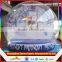 New finished inflatable human size snow globe with factory price