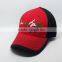 sandwich mesh custom baseball cap/promotional baseball cap with embroidery logo