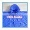 PEVA Ladder-Shaped Sky Blue Poncho