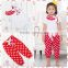 High quality baby outfit boutique kids spring two pieces clothing set wholesale children clothes