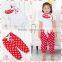 High quality baby outfit boutique kids spring two pieces clothing set wholesale children clothes