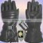 Motorbike Leather Gloves Blue Airvents