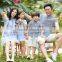 2017 Latest Family Matching Clothing Stripe t Shirt Family Set Clothes