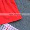 2016 Valentine's day full stock 3 pieces scarf red top kids OUTFITS pant set hot sell boutique clothes kids sets