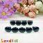 6mm DIY Toy Accessories Knitting Sewing Toys Safety Black Oval Eyes