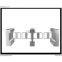 RFID access control dual full height turnstile/Pedestrian turnstile