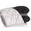 Kitchen Oven Mitts Heat Resistant Flame Mittens Retardant Coating 100% Cotton Set of 2