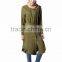 cotton muslim dress loose fit/ junj red muslim abaya kaftan set dress/contrast islamic muslim women dress two piece set