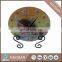 blank glass clock, white sublimation coating, tempered glass