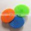 silicone face brush/silicone cleaning face brush/silicone round cleaning brush