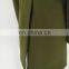 Wide lapels high back slit women wool coat
