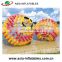 pretty color zorbing ball huge ball for grass game big size inflatable body zorb ball